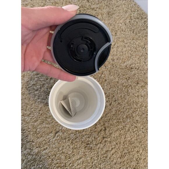 Starbucks Ceramic Tumbler with Lid Green Mermaid Siren Logo 2019 12oz - Picture 5 of 6